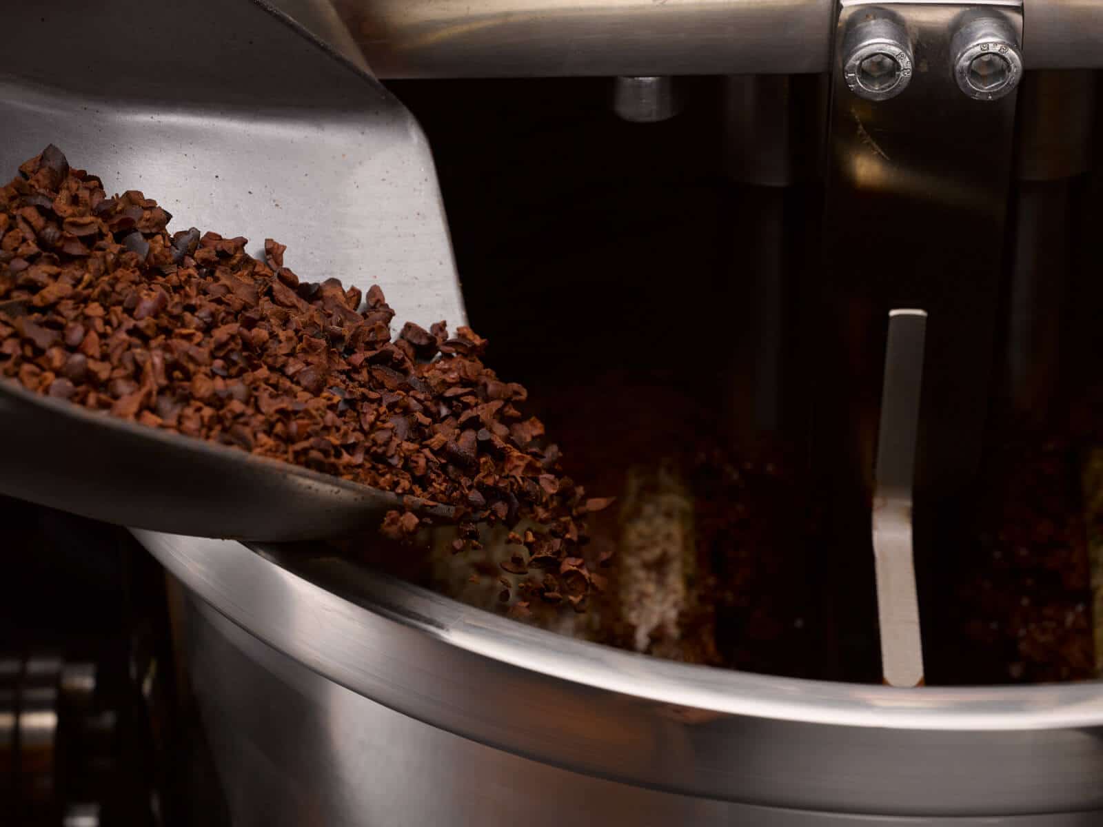 Orfève broyage et affinage cacao