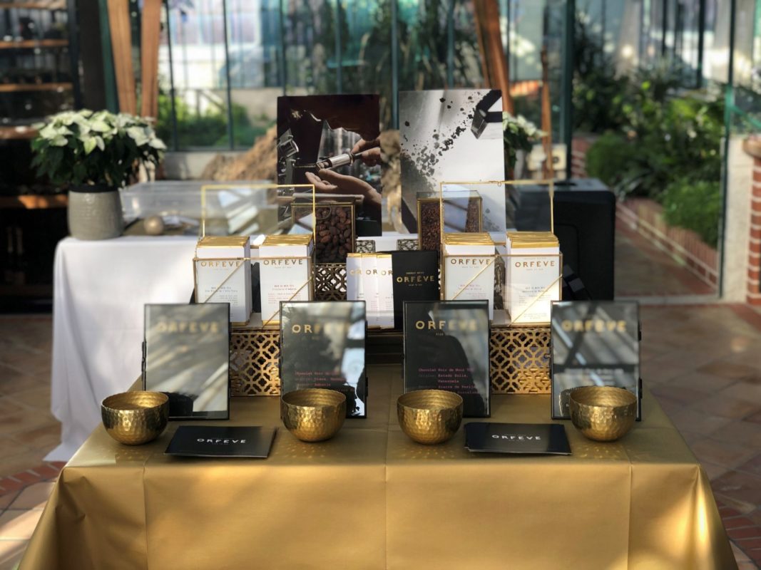 Orfève mise en place en point de vente